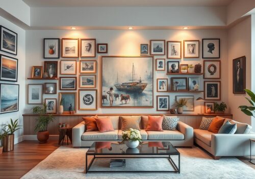 How to Fill a Large Wall Space