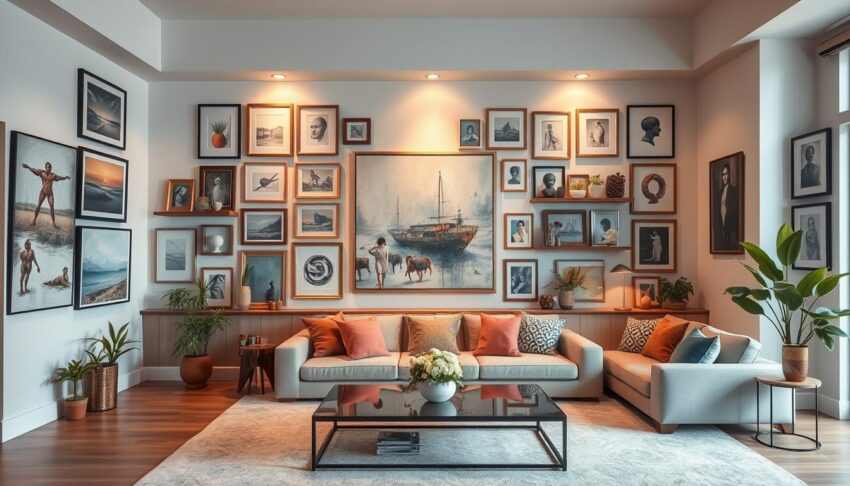 How to Fill a Large Wall Space